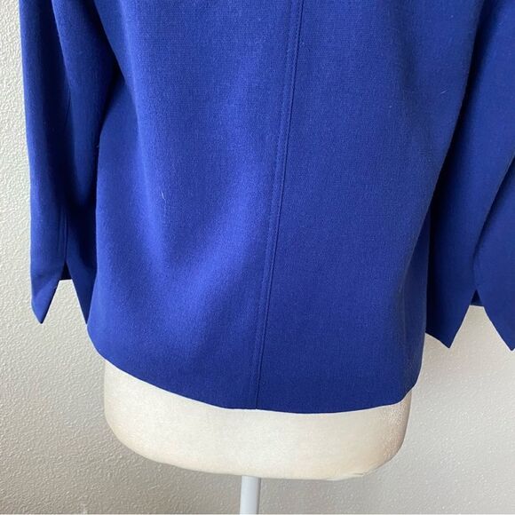 Kate Hill Blue Swing Jacket Petite - Picture 9 of 16